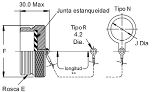 Tap conector militar